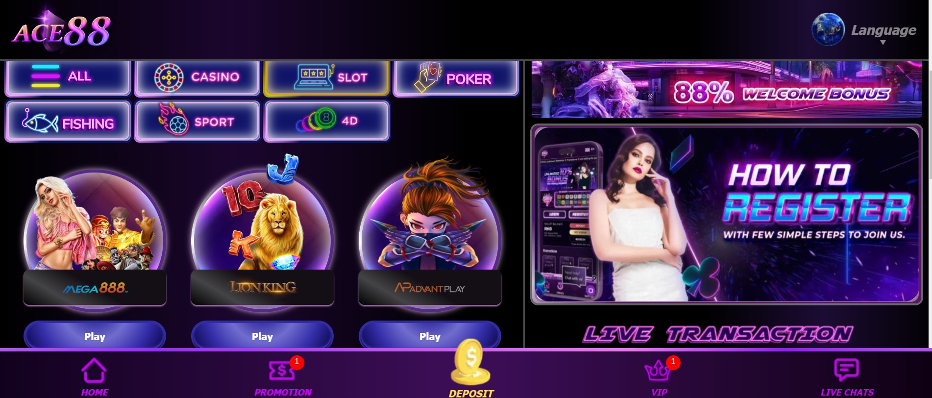 Những thể loại Slots phổ biến nhất tại ACE88